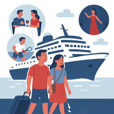 船内の充実した設備とエンターテイメント